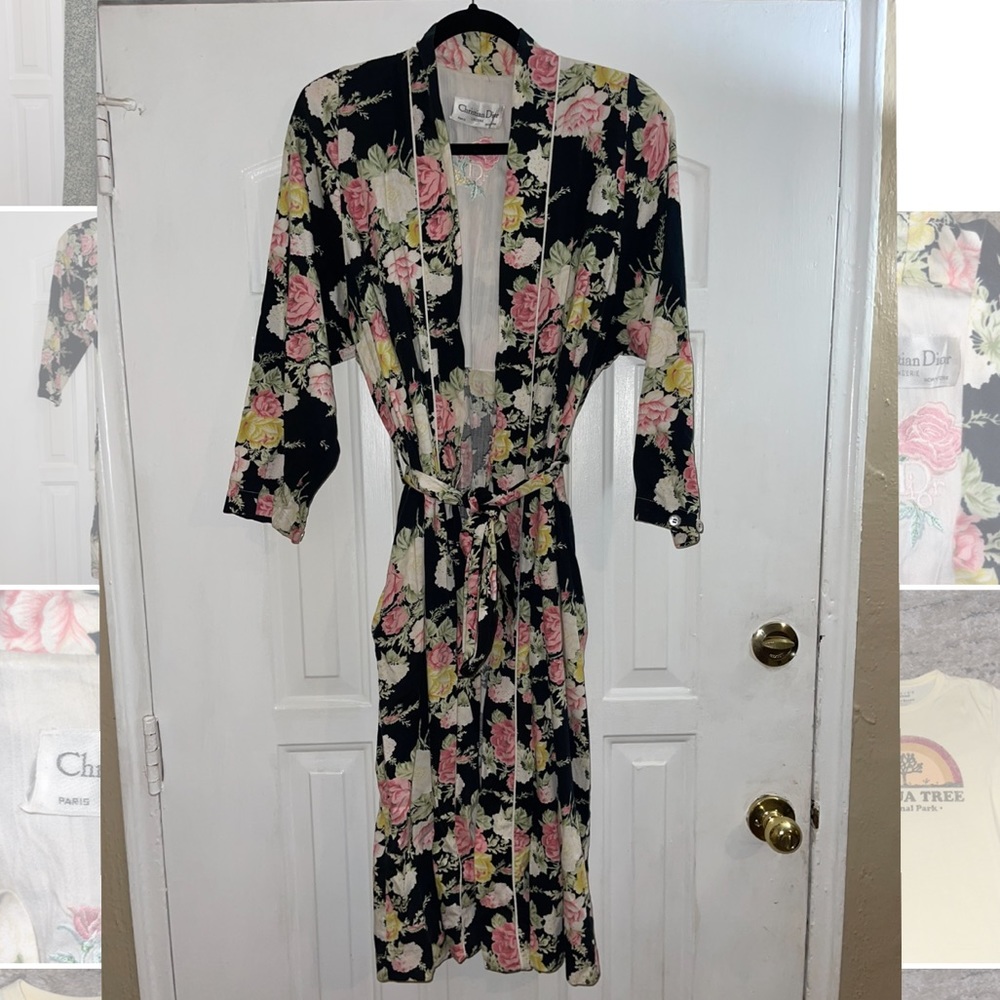 Christian Dior Floral Robe